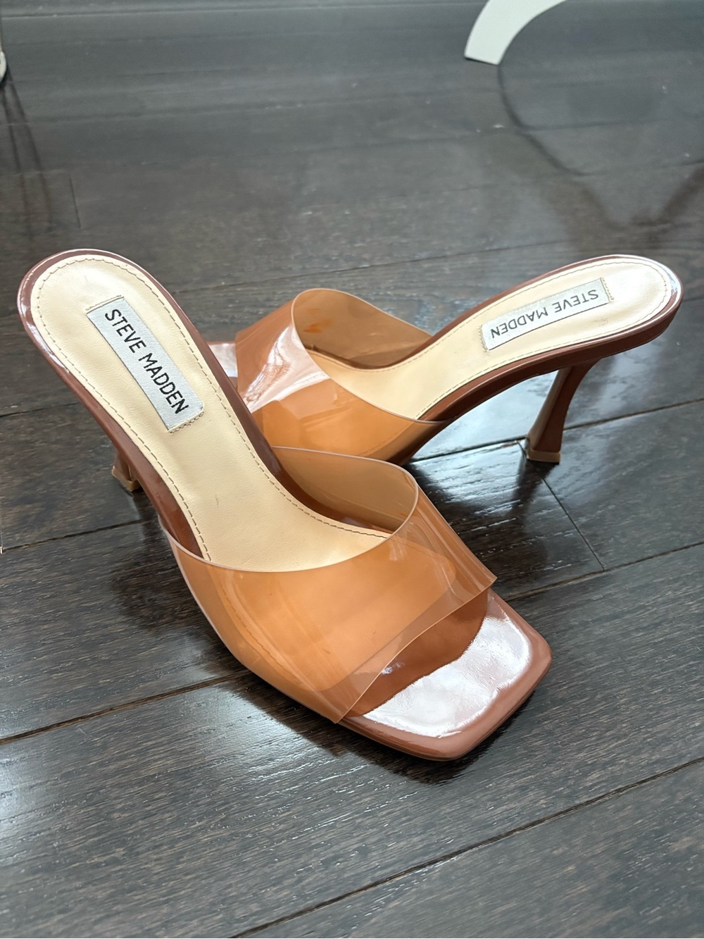 Steve Madden Brown Mule Heels